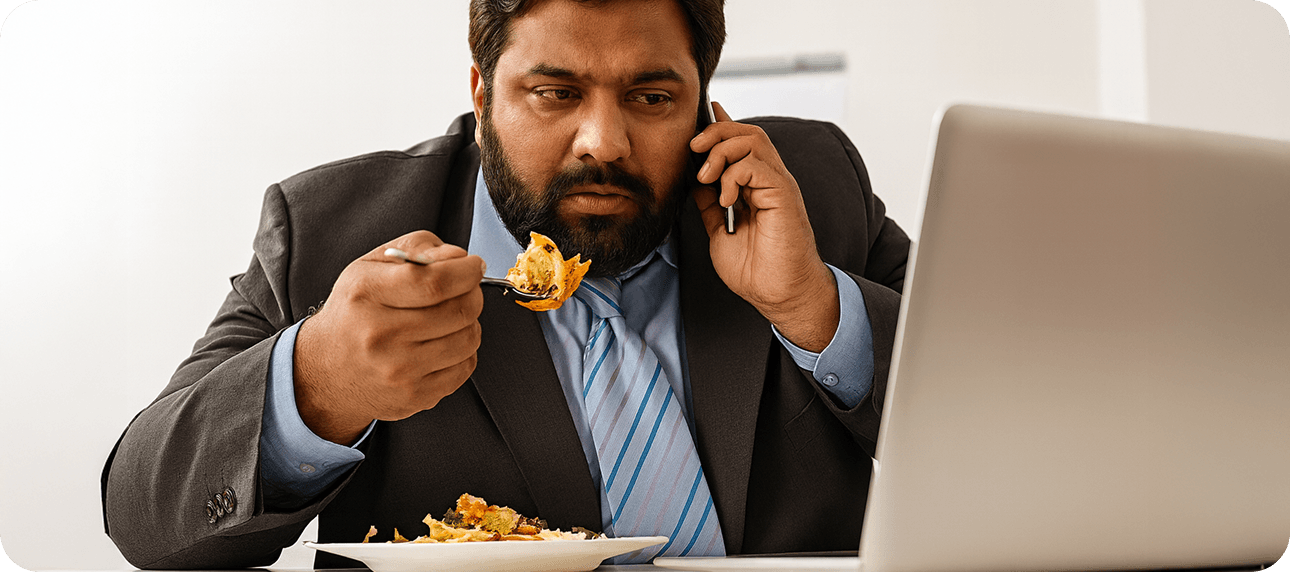 Sedentary lifestyle and lack of daily routine exercise